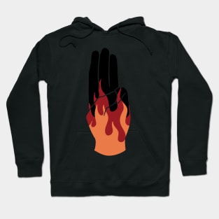 Fire Mockingjay Salute -  Hunger Games Hoodie